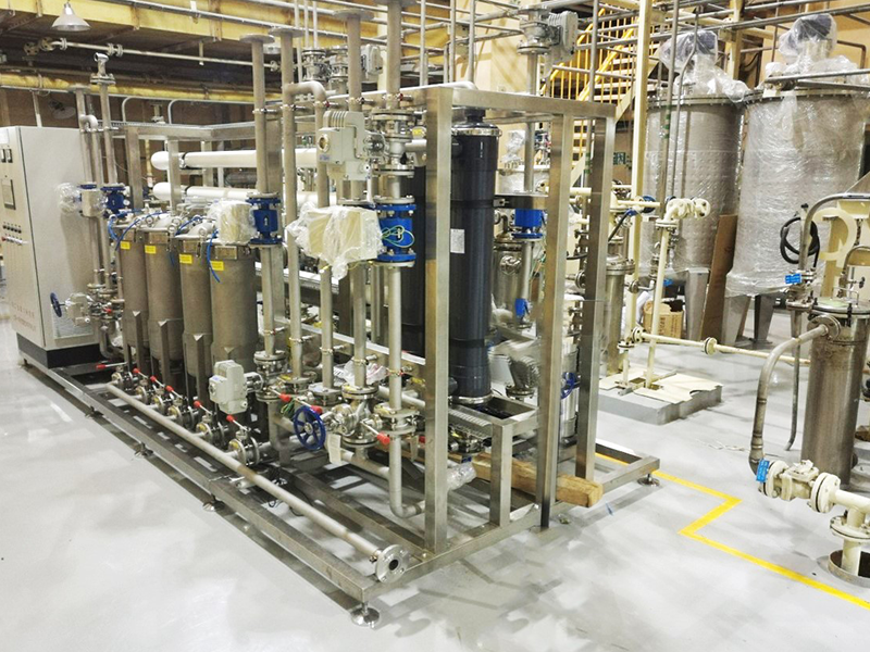 核废液膜法处理系统