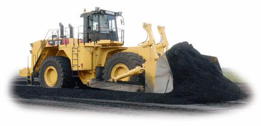 卡特彼勒轮式推土机