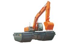 湿地液压挖掘机