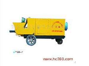 混凝土湿喷机 YSP-7系列