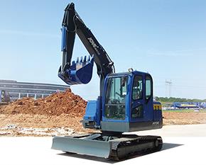 JV75C履带式液压挖掘机