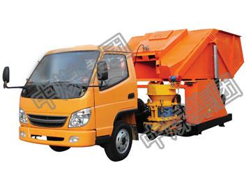 动力式液压自动上料喷浆车