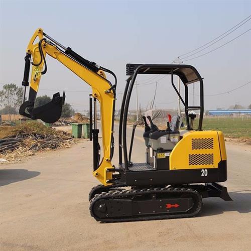 20小型履带式液压挖掘机