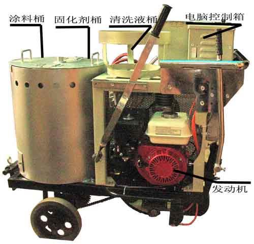 自走式双组份划线机