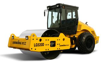 全液压单钢轮振动压路机LG520D
