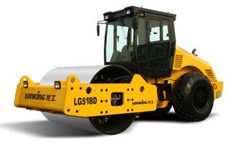 全液压单钢轮振动压路机LG518D