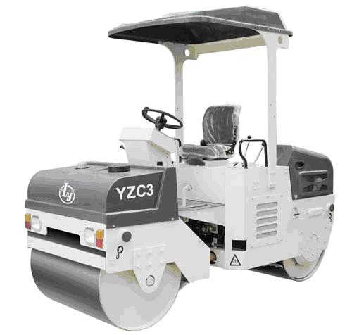 机械式双钢轮振动压路机YZC3