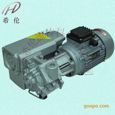 单级旋片真空泵