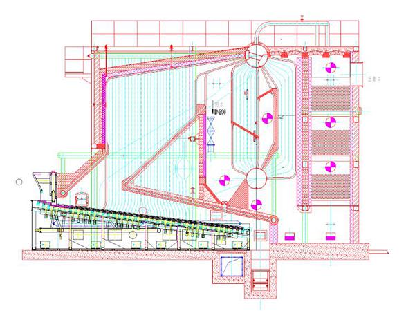 SHL(W)系列大型燃煤热水锅炉