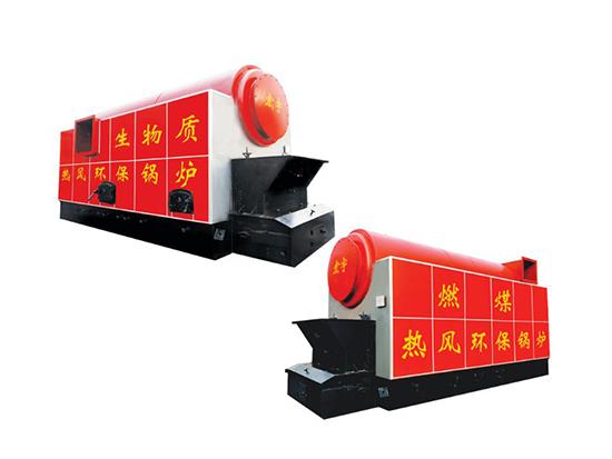 DZLW(RF)-QAⅡM系列链条式生物质、燃煤气化热风环保锅炉