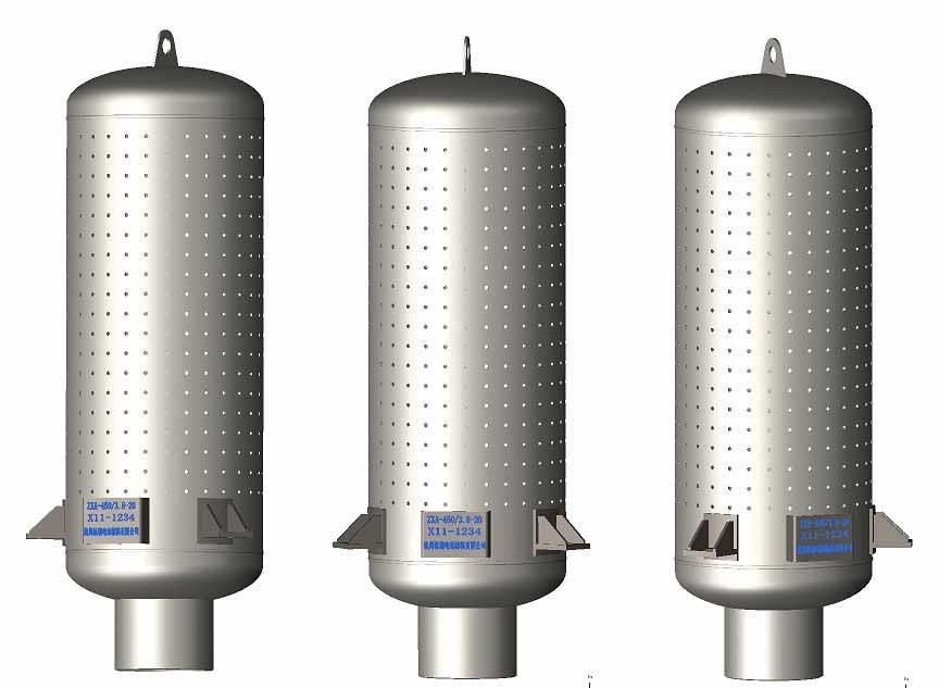 SK-SP型蒸汽排放消声器
