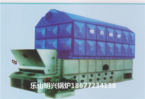 双锅筒纵置式链条炉排蒸汽锅炉