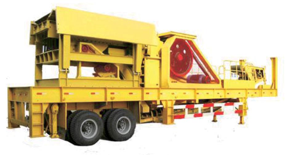 移动式破碎站
