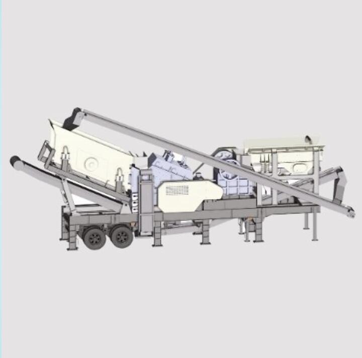 YPE-颚式移动破碎站