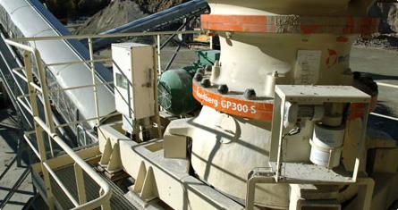 诺德伯格GP系列圆锥破碎机