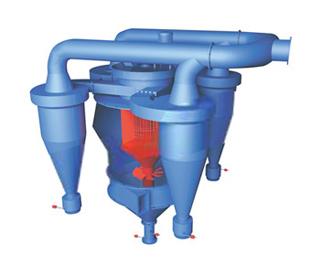 O-X涡旋组合式选粉机