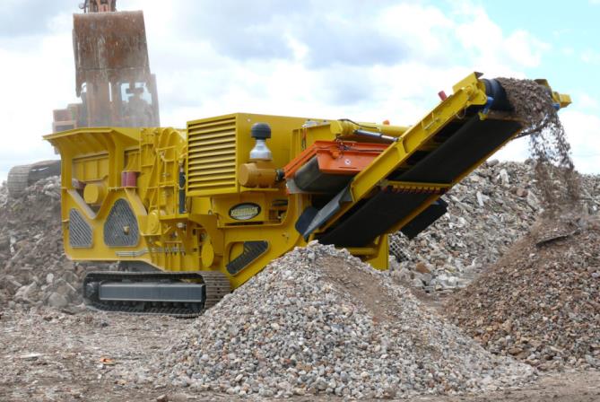 履带式移动破碎站