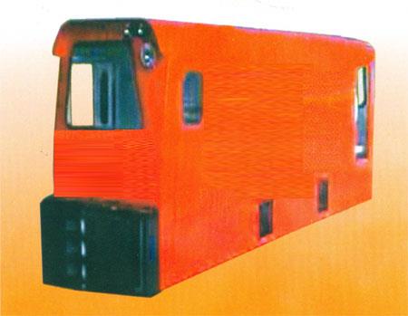 CCG12/600型矿用防爆柴油机钢轮普轨机车