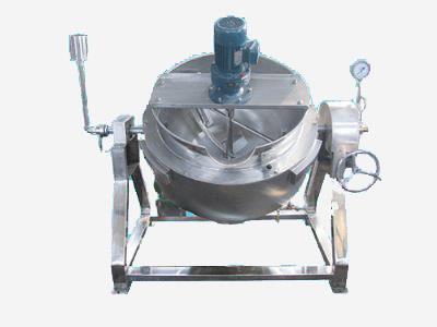 刮底搅拌夹层锅