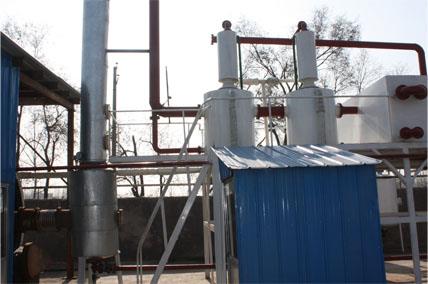 废橡塑、废机油净化处理设备-新式组合冷却系统