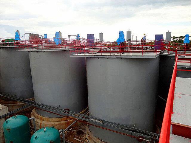 双叶轮浸出碳浸槽搅拌槽