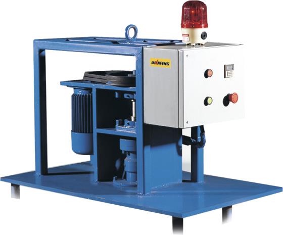 WFJL1000卧式铝液精炼机