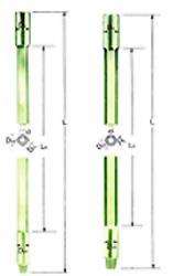 四方钻杆和六方钻杆