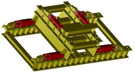 钻机部件 液压滑移系统