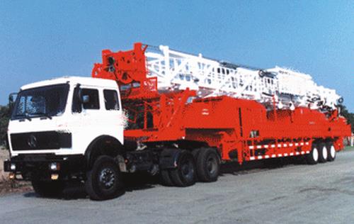 1500m拖挂钻机车