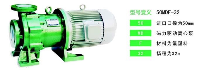 MDF氟塑料合金磁力泵