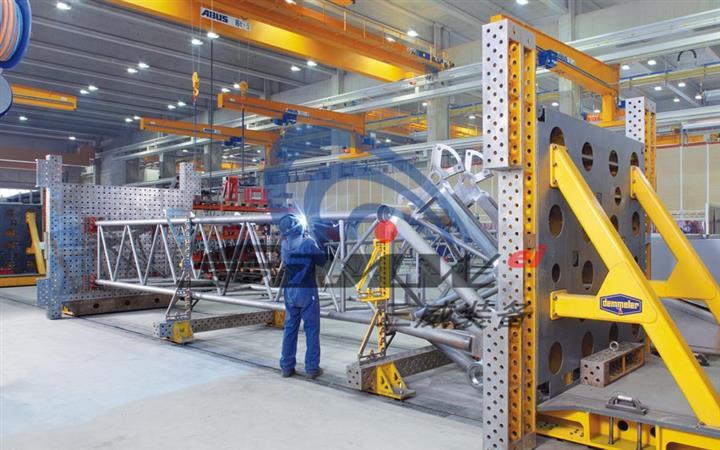 节臂架组对通用焊接工装胎具