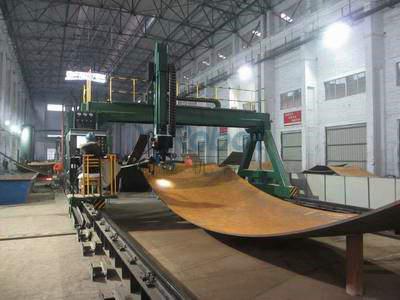 封头切割专用机器人