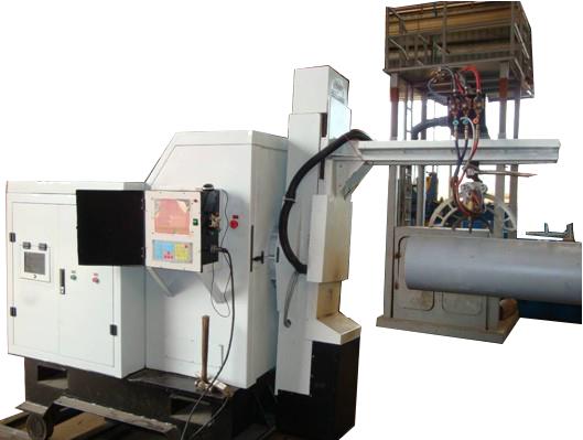 自旋转式管子相贯线切割机