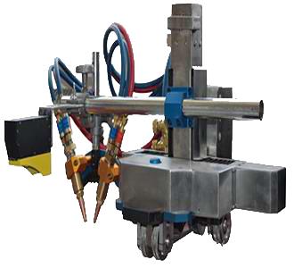 磁力爬行视觉跟踪切割机器人