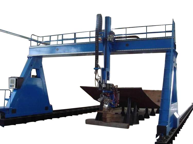 曲面板测量、划线、坡口切割机器人