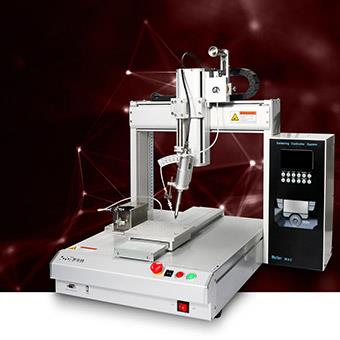 标准三轴单头自动焊锡机