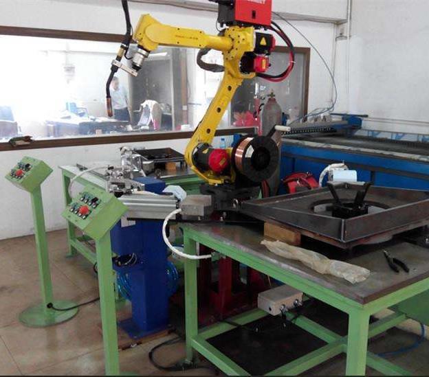 风机叶轮机器人焊接设备