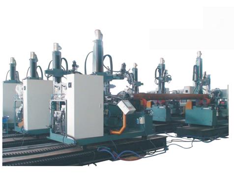 管-法兰四枪自动焊机