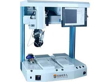 R501DTC CCD定位双工位焊锡机器人