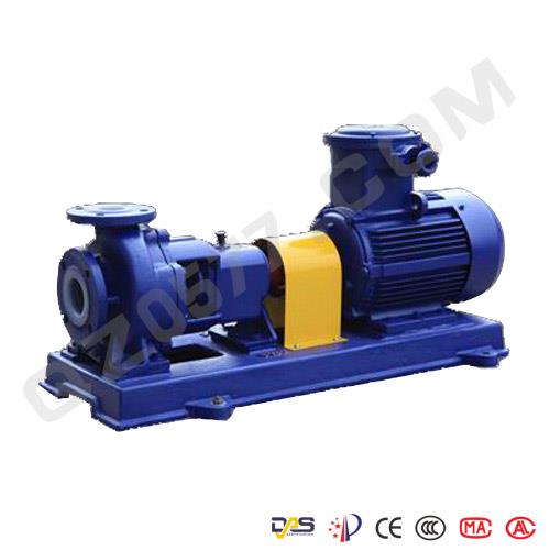 IHF氟塑料衬里离心泵