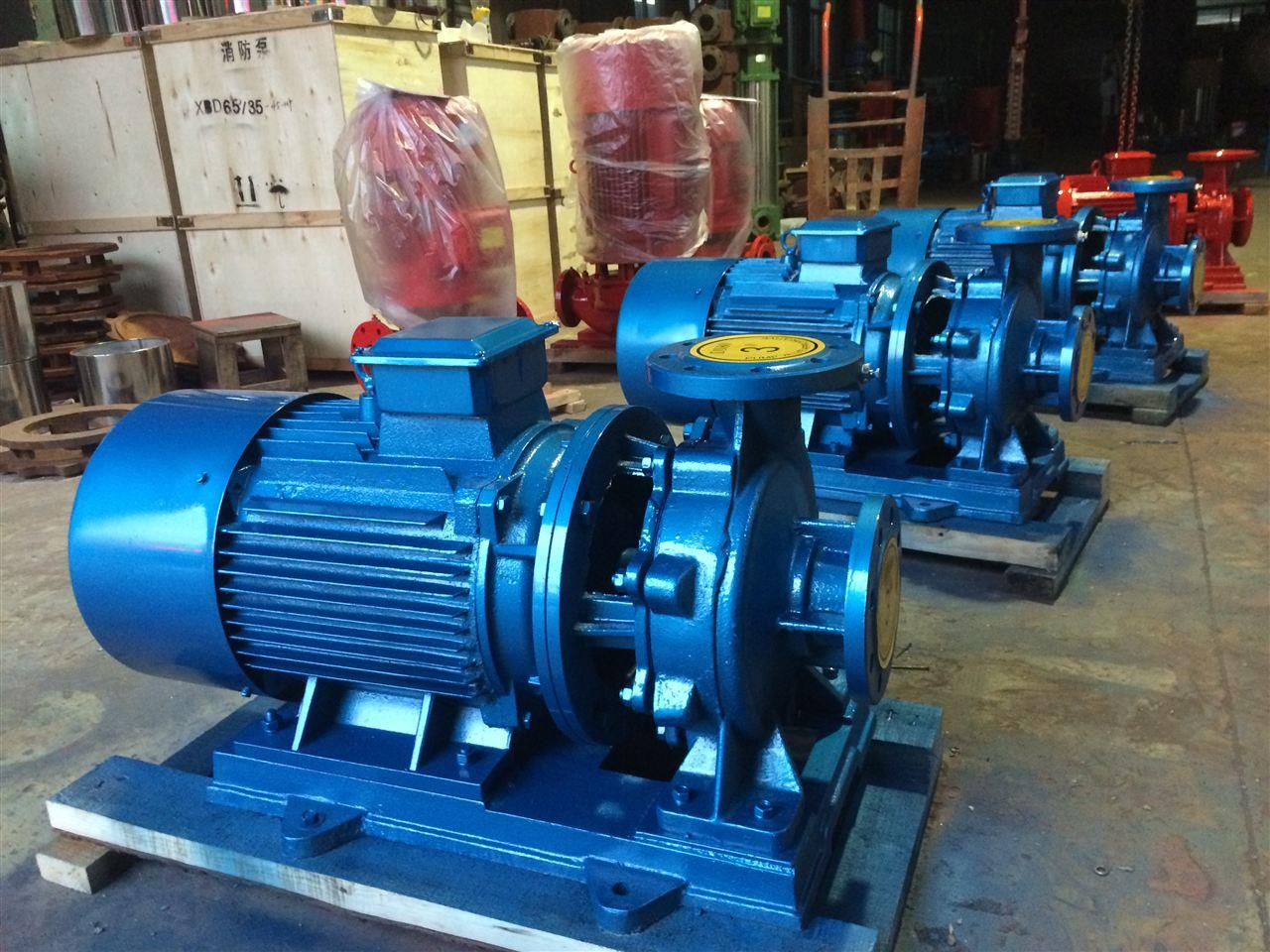 ISW卧式管道离心泵