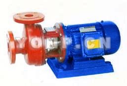 S型卧式玻璃钢管道离心泵