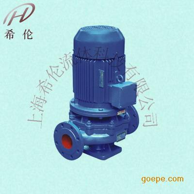 ISG单级单吸管道离心泵