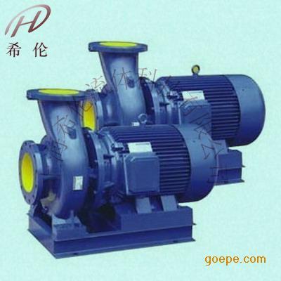 ISW单级单吸卧式管道离心泵