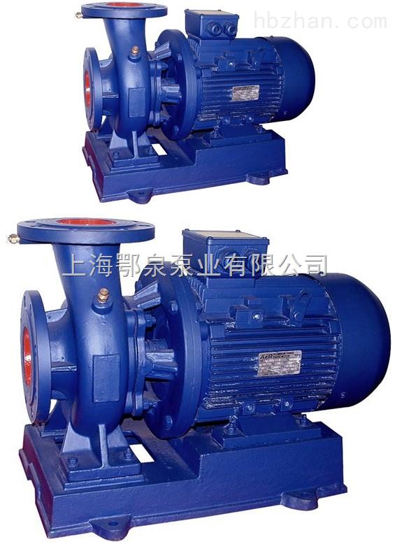 卧式管道离心泵