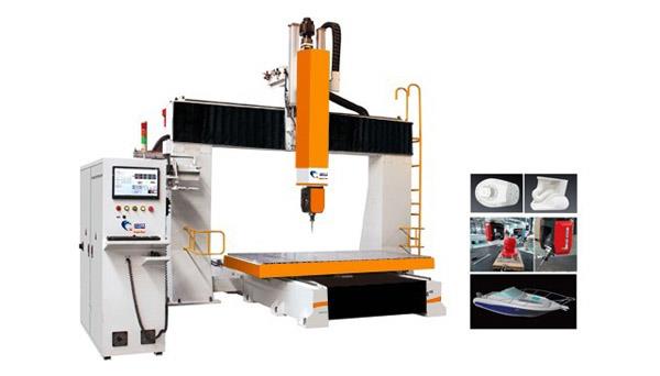 台面运行五轴加工中心