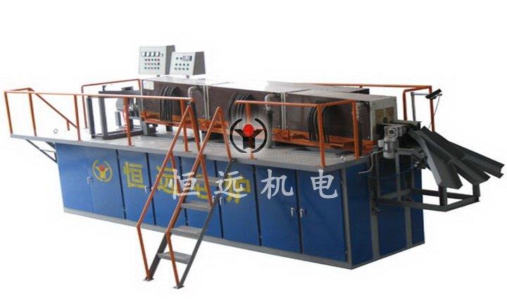 PLC自动控温机电一体化中频感应电炉