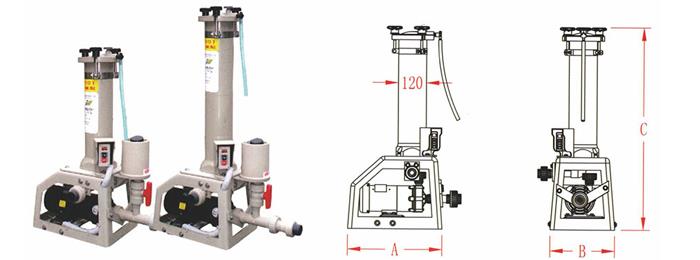 CB-1001电镀过滤机