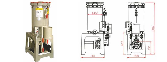 SB-2018厚板电镀过滤机