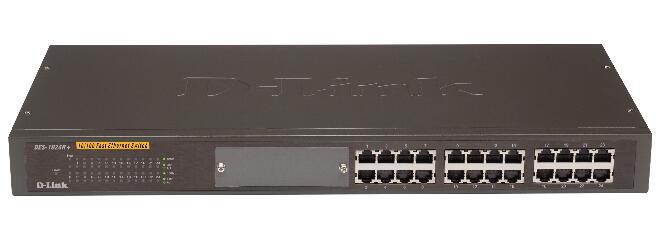 百兆24口机架式交换机